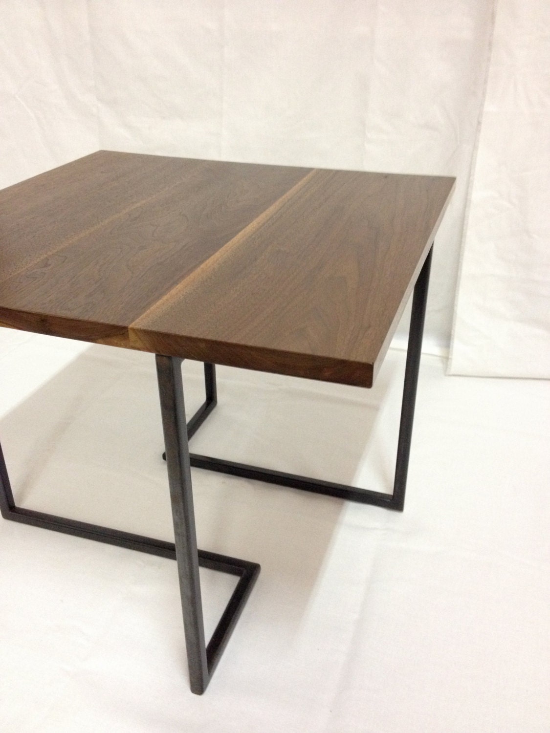 Inverted End Table PAIR Etsy