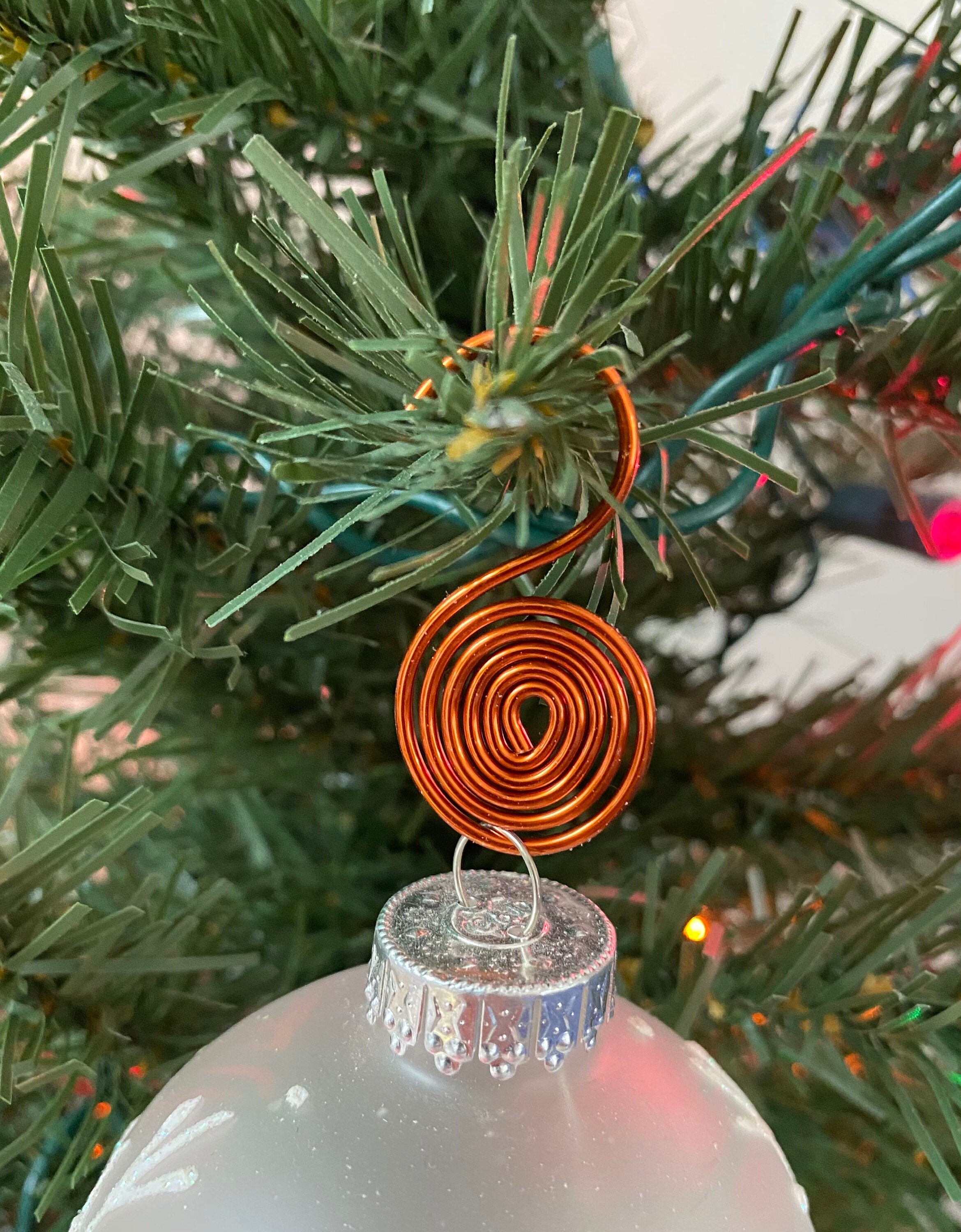 Gold Wire Ornament Hooks - Amber Marie and Company