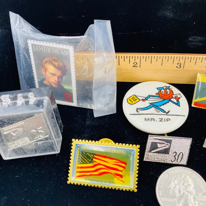 Post Office Memorabilia of Pins and Watch Etsy