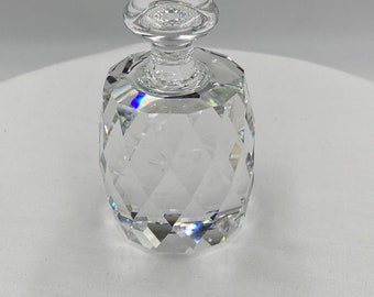 Vintage Swarovski one ton paperweight, retired, early hallmark