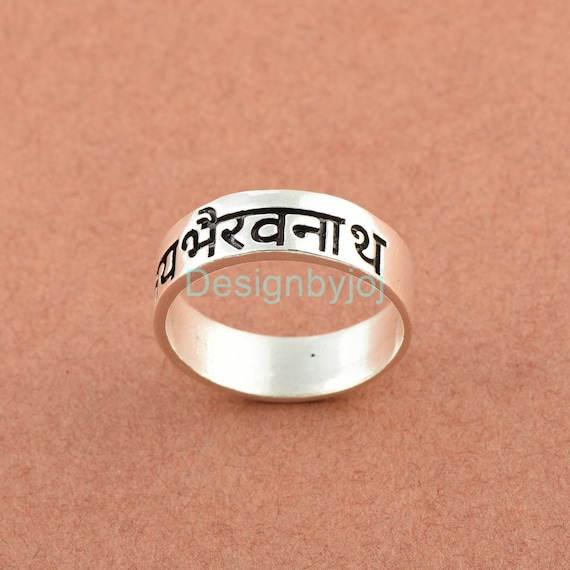Hindi Engraved Ring, Christmas Gift, Personalized Ring, Hindi Engraved Ring,  Gift for Women, Stacking Rings, Gift for Mom - Etsy Sweden