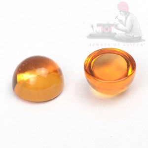 12mm Round AAA Natural Citrine Cabochon Citrine Lot, 6mm Citrine Round Cabochon Lot, Loose Gemstone Making Jewelry.