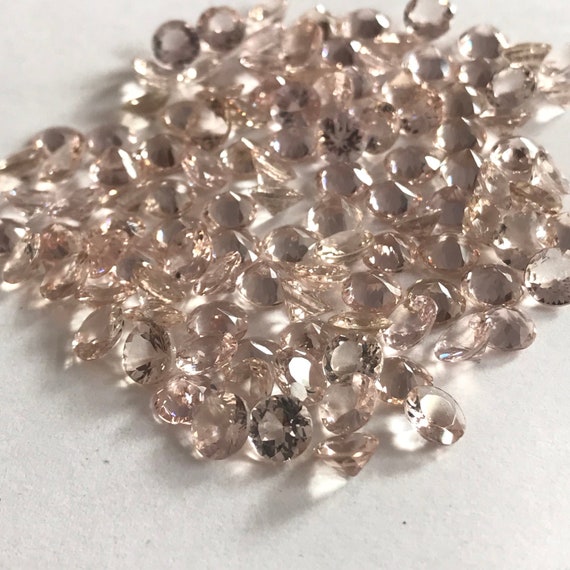 Peach morganite deals stone