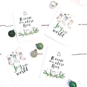 Juego mixto de tarjetas de Navidad de lujo - Tarjetas de Navidad - Tarjetas cristianas - Tarjetas de Navidad cristianas - Regalos cristianos - Navidad