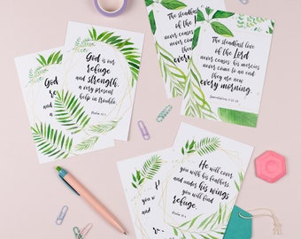 Pack of 6 Encouragement Postcards - Postcard pack - Christian postcards - Encouraging postcards - Postcards - Happy Post - Gifts for Her