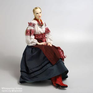 Cornelia BJD Doll Ukrainian OOAK fullset 1/4 (45 cm)