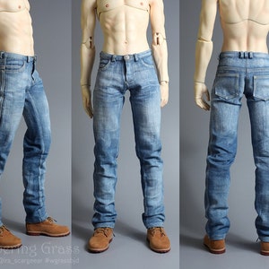 Digital PDF Tutorial Pattern: Making Jeans for Soom Idealian 72 Male ...