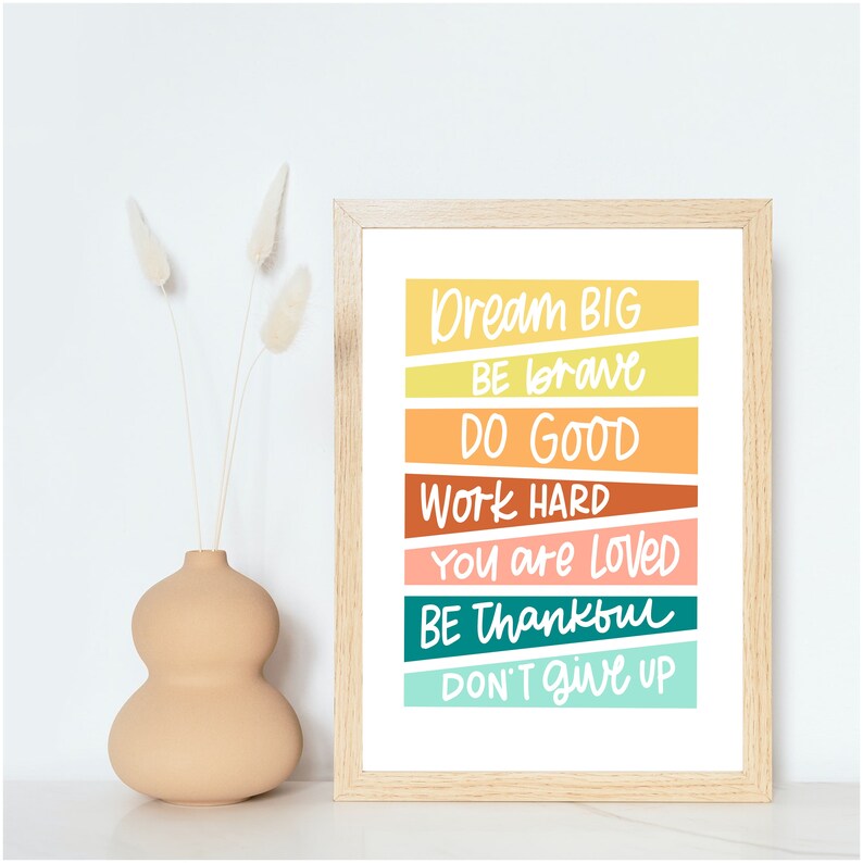 Affirmations Wall Print image 1