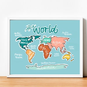 World Map image 1