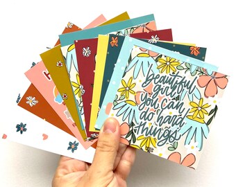 Cartes D Encouragement Etsy