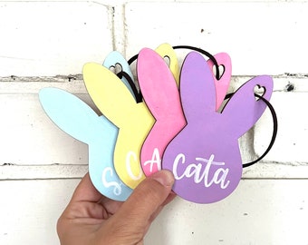 Easter Basket Tags, Personalized Easter Basket Kids Name Tag, Easter Basket Tag, Personalized Easter Decoration Tag