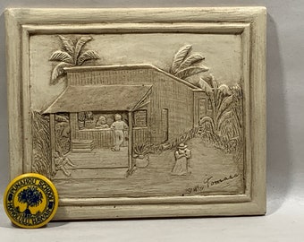 Vintage Pacific Fine Arts Hawaii Plaque Punahou School Button Sold Individually