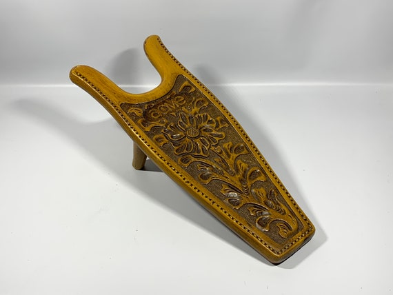 ACME Boot Jack Tooled Leather Look