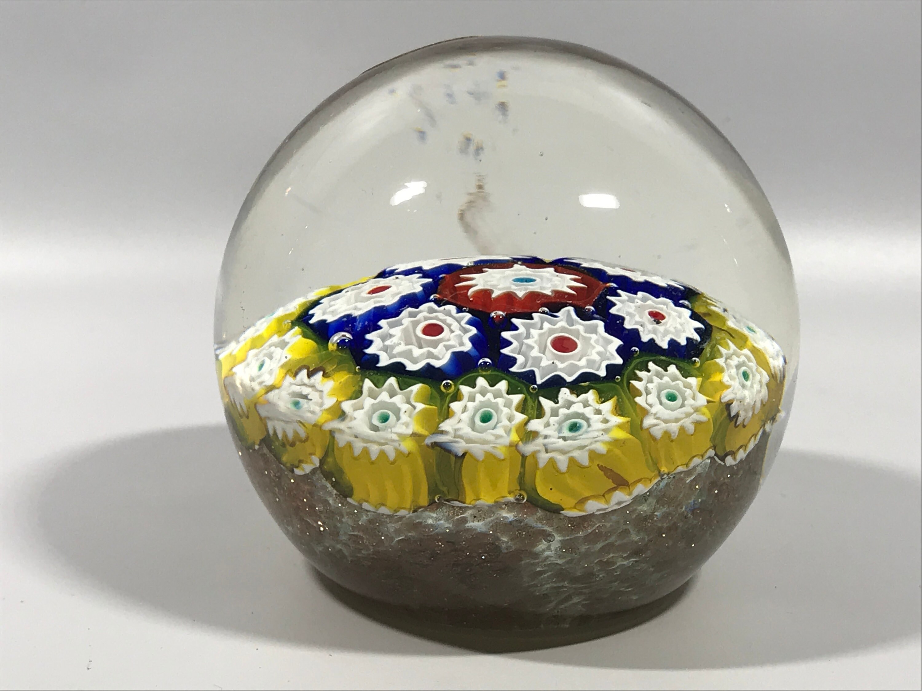 Murano Millefiori Glass Paperweight Original Sticker - Etsy