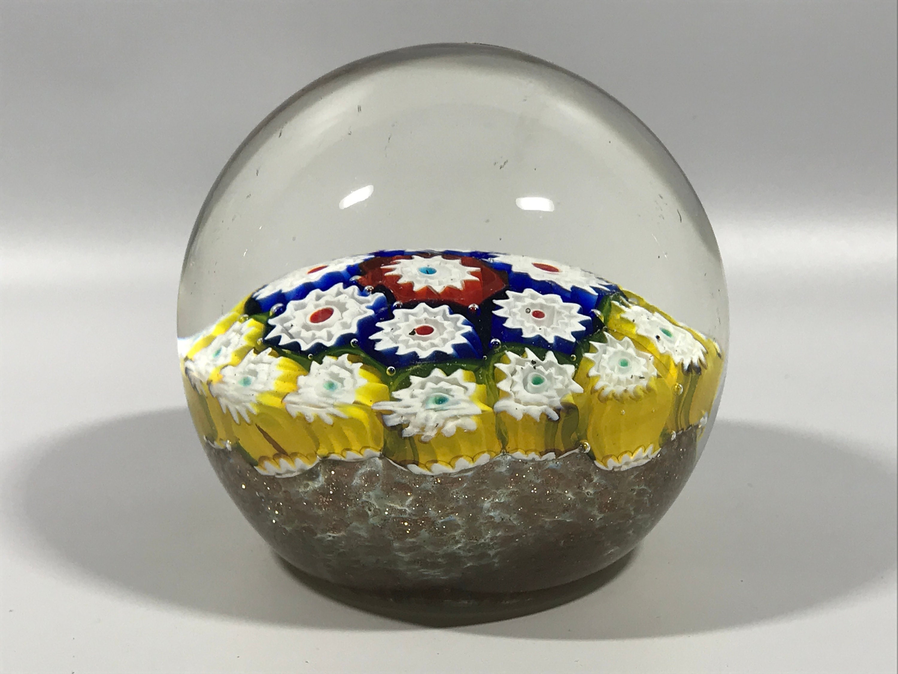 Murano Millefiori Glass Paperweight Original Sticker - Etsy