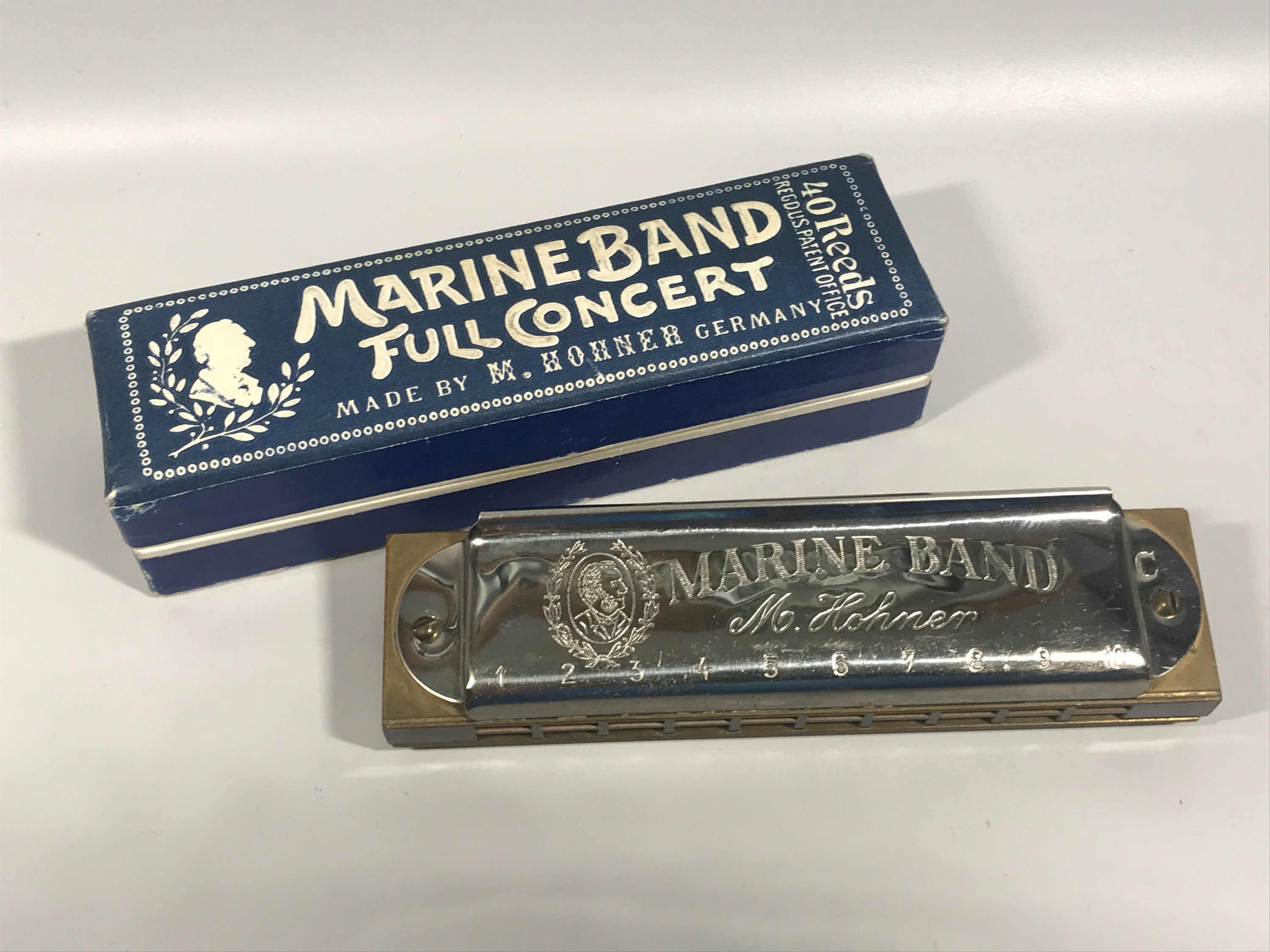 Marine band full concert harmonica deals
