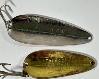 Vintage Fishing Lures Set of Five - Etsy