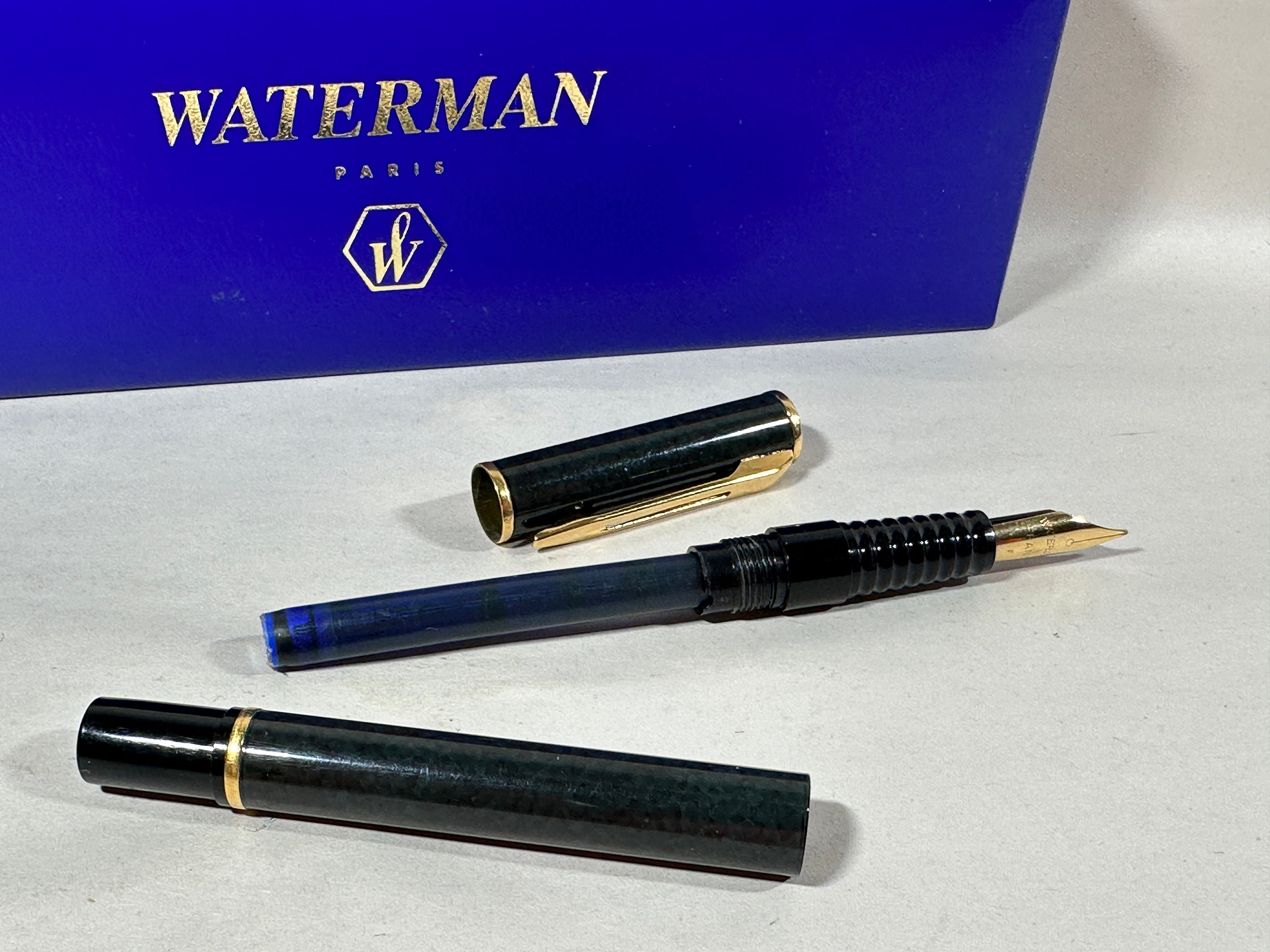 Waterman France Fountain Pen in Original Box - Etsy