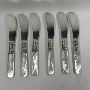 Vintage American Silver Company Sterling World Brand Butter Knives Sold Individually