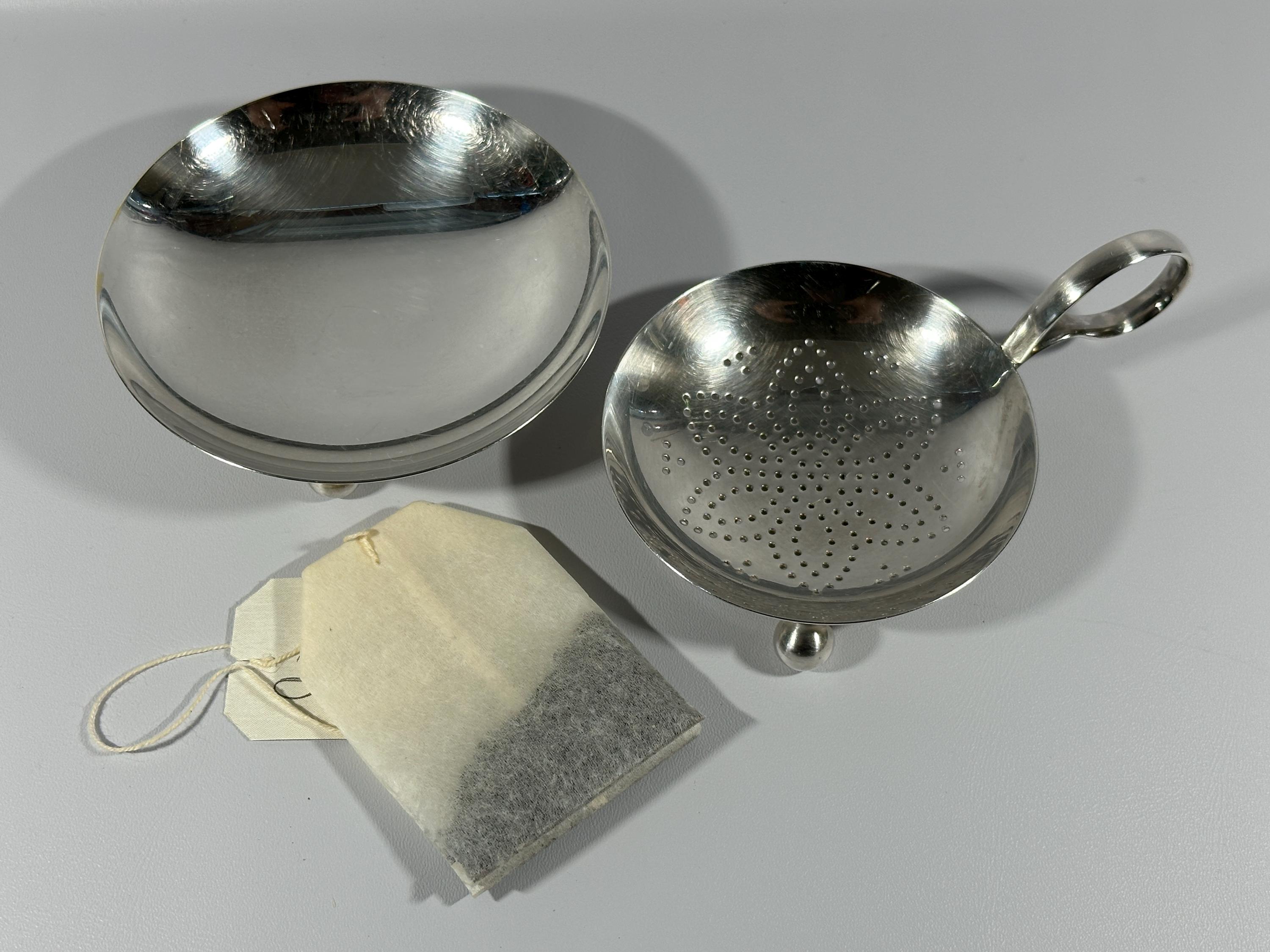 Vintage WMF Tea Bag Strainer With Coaster - Etsy