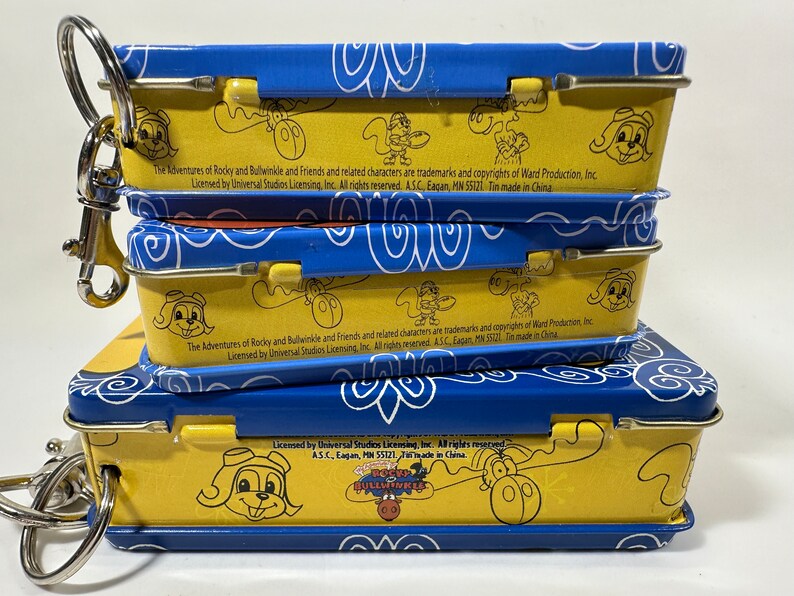 The Adventures of Rocky and Bullwinkle Small Tins Sold Individually - Etsy