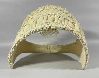 Vintage Beaded Bridal Cap