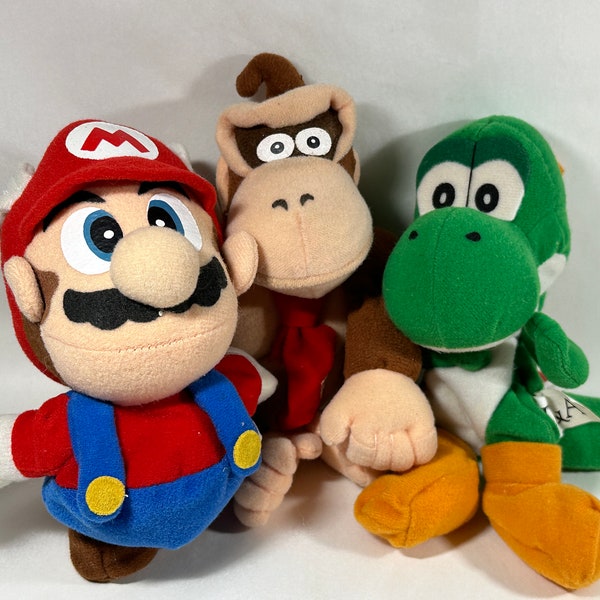 Mario Plush - Etsy