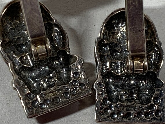 Sterling Humpty Dumpty Cuff Links - image 6