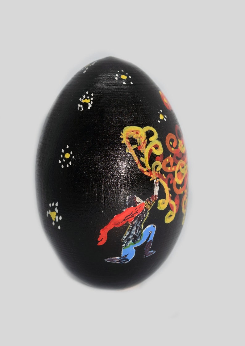 Wooden egg Firebird image 1