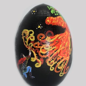 Wooden egg Firebird image 4