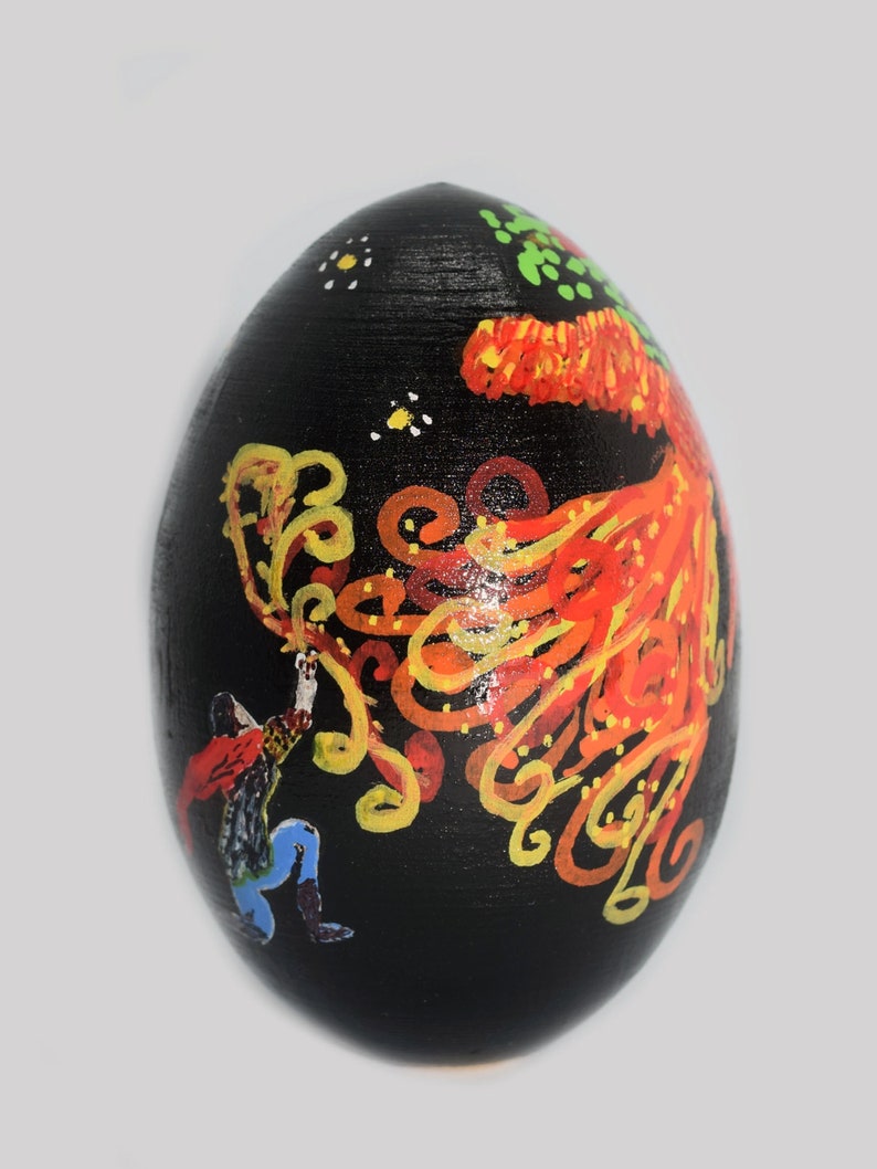 Wooden egg Firebird image 4
