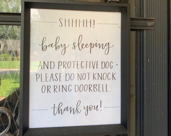 Kid sleeping signal Etsy photograph about Printable Baby Sleeping Sign Front Door identify Boy or girl sleeping signal Etsy