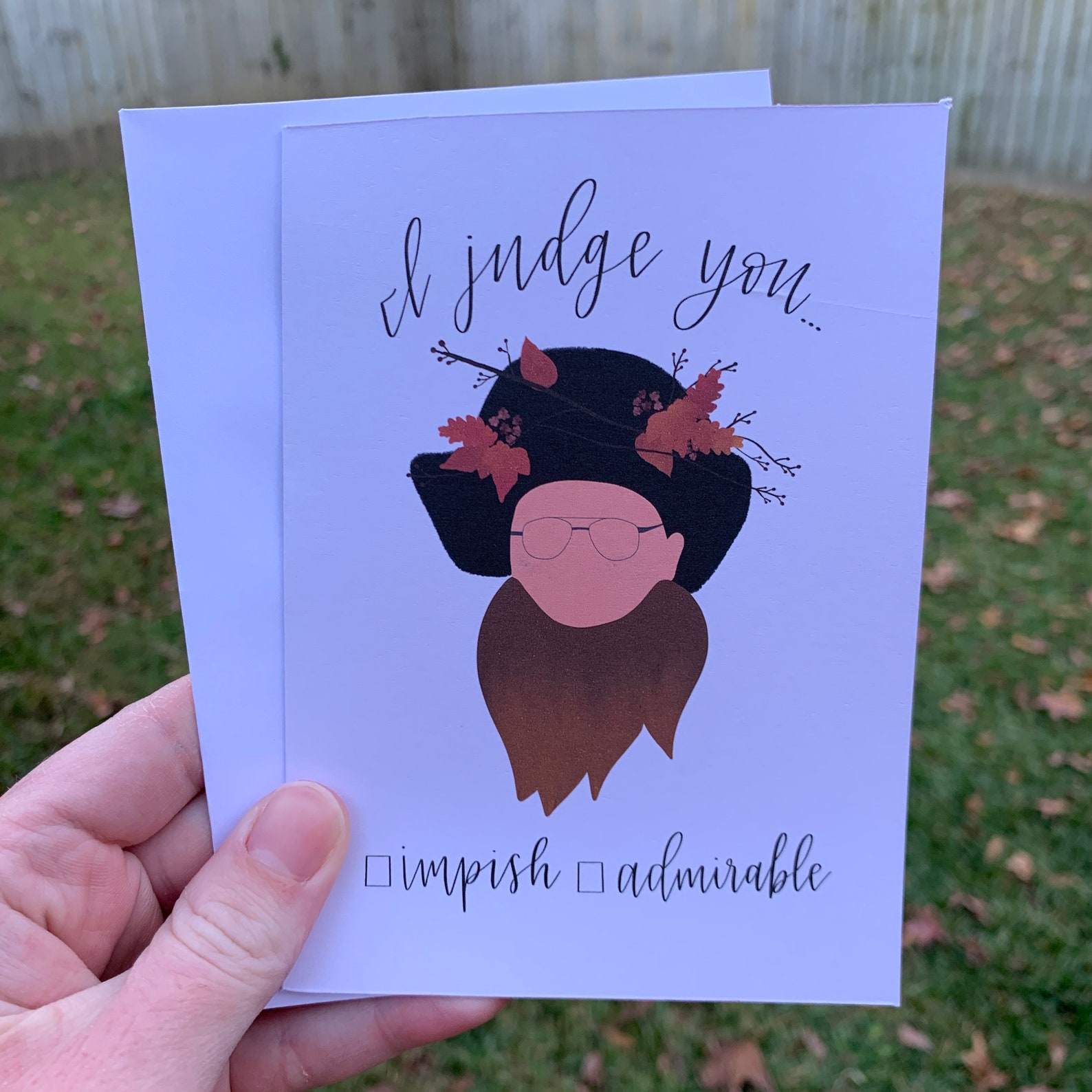 Impish or Admirable Cards Dwight Schrute the Office - Etsy