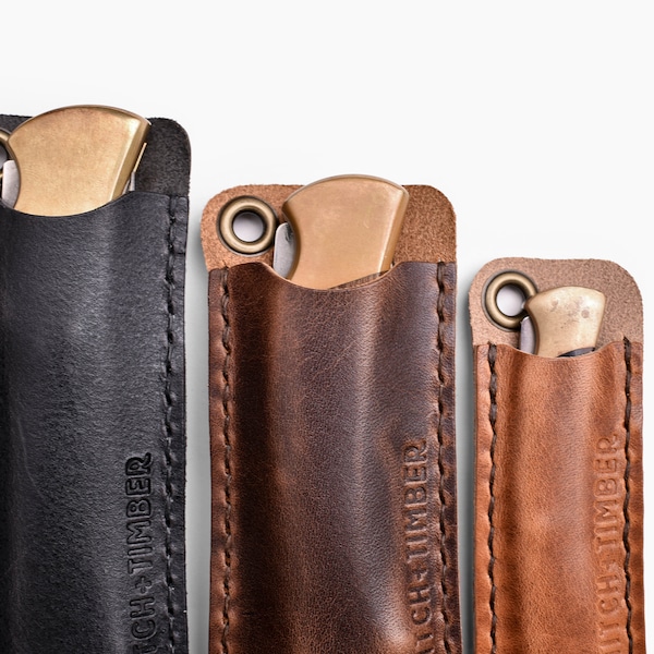 The Buck Slip - Leather EDC Pocket Sleeve for Everyday Carry