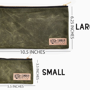 The Utility Pouch ~ Waxed Canvas