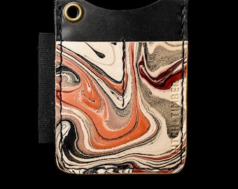 The Duz All ~ Hand Marbled Leather