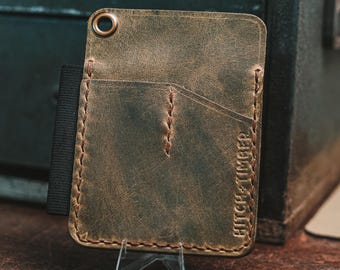 Mini Engineer in Italian Olive Crazy horse