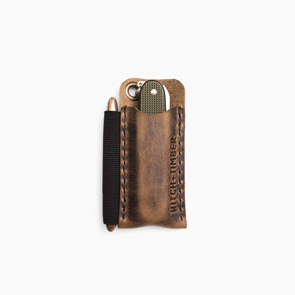 The Pocket Runt - Leather EDC Pocket Slip for Everyday Carry