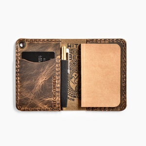 The Truckers Hitch - Petit portefeuille pour ordinateur portable avec porte-stylo pour tous les jours