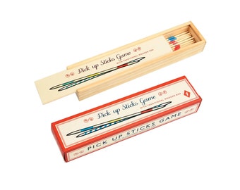 Houten Mikado-spel met pick-upsticks - Klassiek familiespel