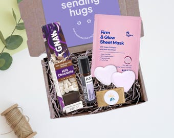 Senden Hugs Pamper Geschenkbox - Nachdenklich + Achtsame Selbstpflege Geschenk - Geschenk zum Muttertag