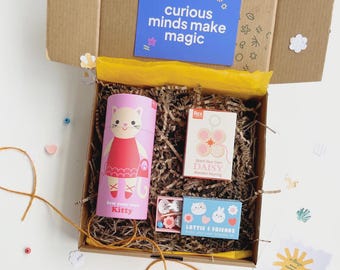Cat Craft Kit Box, Anfänger Nähprojekt, Holzarmband Set