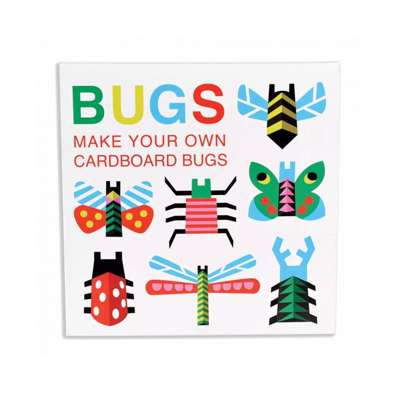 make your own bugs origami kit for kids
