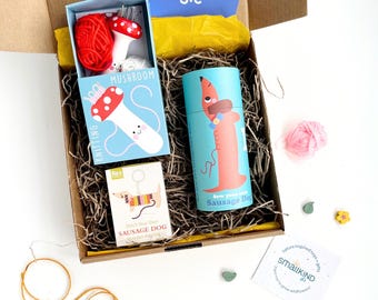 Geschenkbox für Kinder - Nähen und Basteln für Kinder