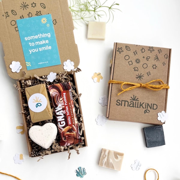 Deluxe Hug in a Box Verwöhnkorb Geschenk - Umweltfreundlicher Wichtel