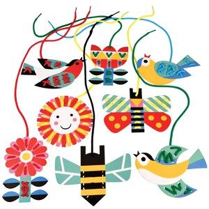 Children's Learn to Stitch Weaving + Threading Craft Activity in a gift box