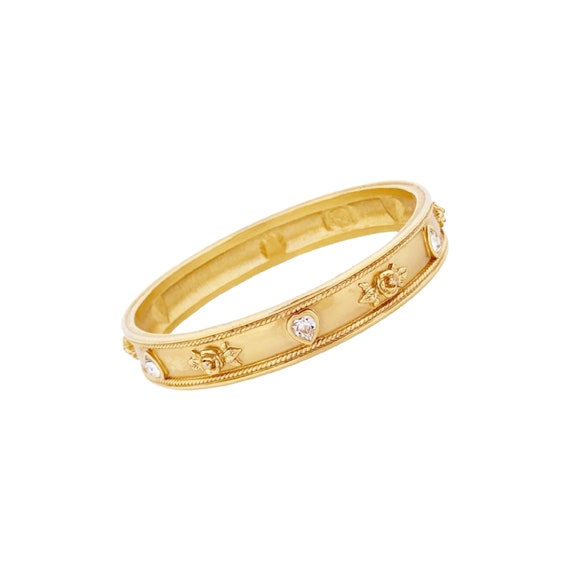 Gold "Love Blooms" Bangle By Elizabeth Taylor For… - image 5