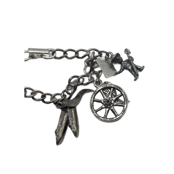 925 Sterling Silver Charm Bracelet, Free Shipping - image 9