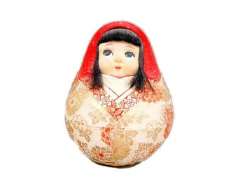 GEISHA Girl Roly Poly Doll 1960s