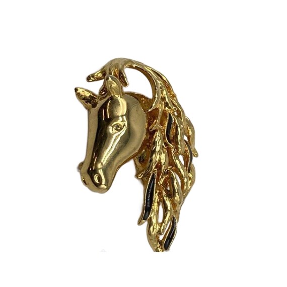 Vintage Gold Horse Head Brooch, Vintage Scatter P… - image 8